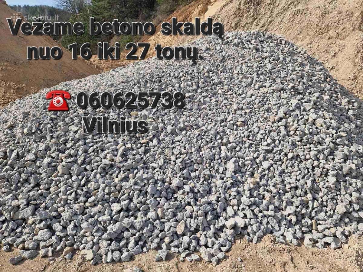 Vežame žvyrą, smėlį, skaldą, atsijas, juodžemį - nuotraukos Nr. 7