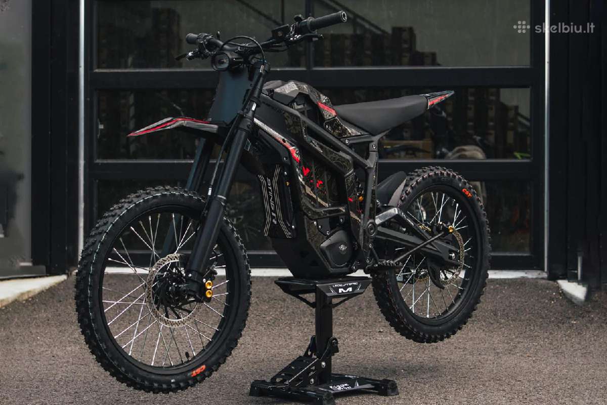 Talaria Mx5 pro 72 v 40 Ah 2025 m. Jau vietoje