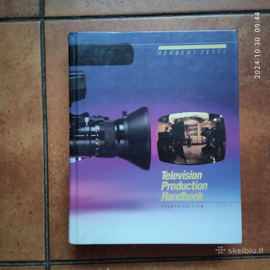 H. Zettl "Television production handbook" Usa 1984 - nuotraukos Nr. 2