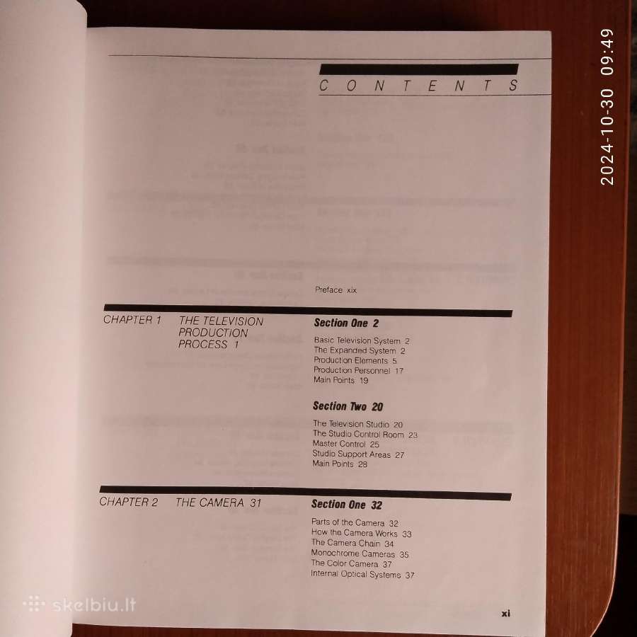 H. Zettl "Television production handbook" Usa 1984 - nuotraukos Nr. 5
