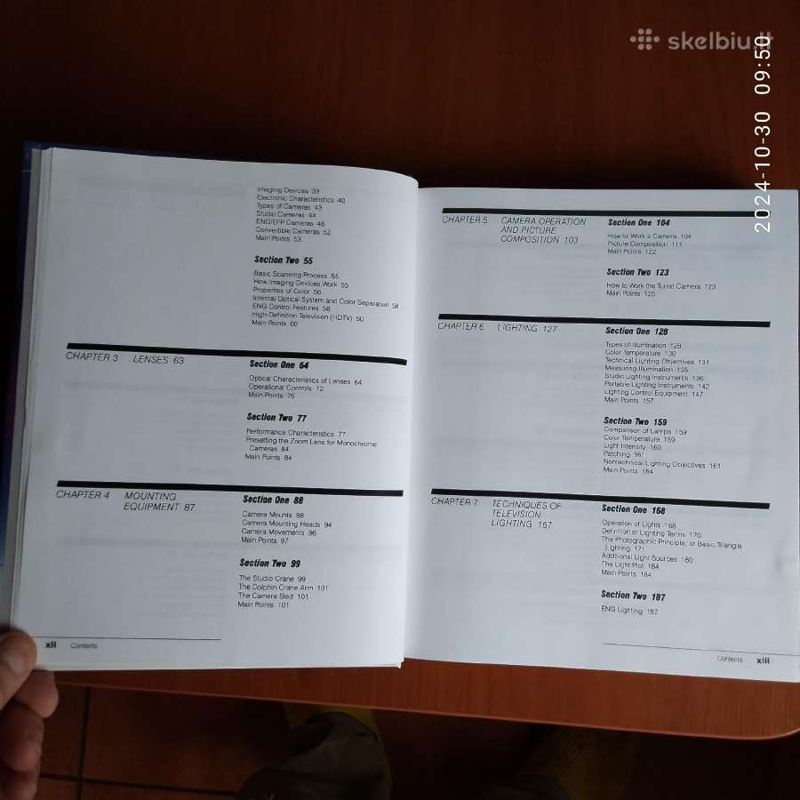 H. Zettl "Television production handbook" Usa 1984 - nuotraukos Nr. 7