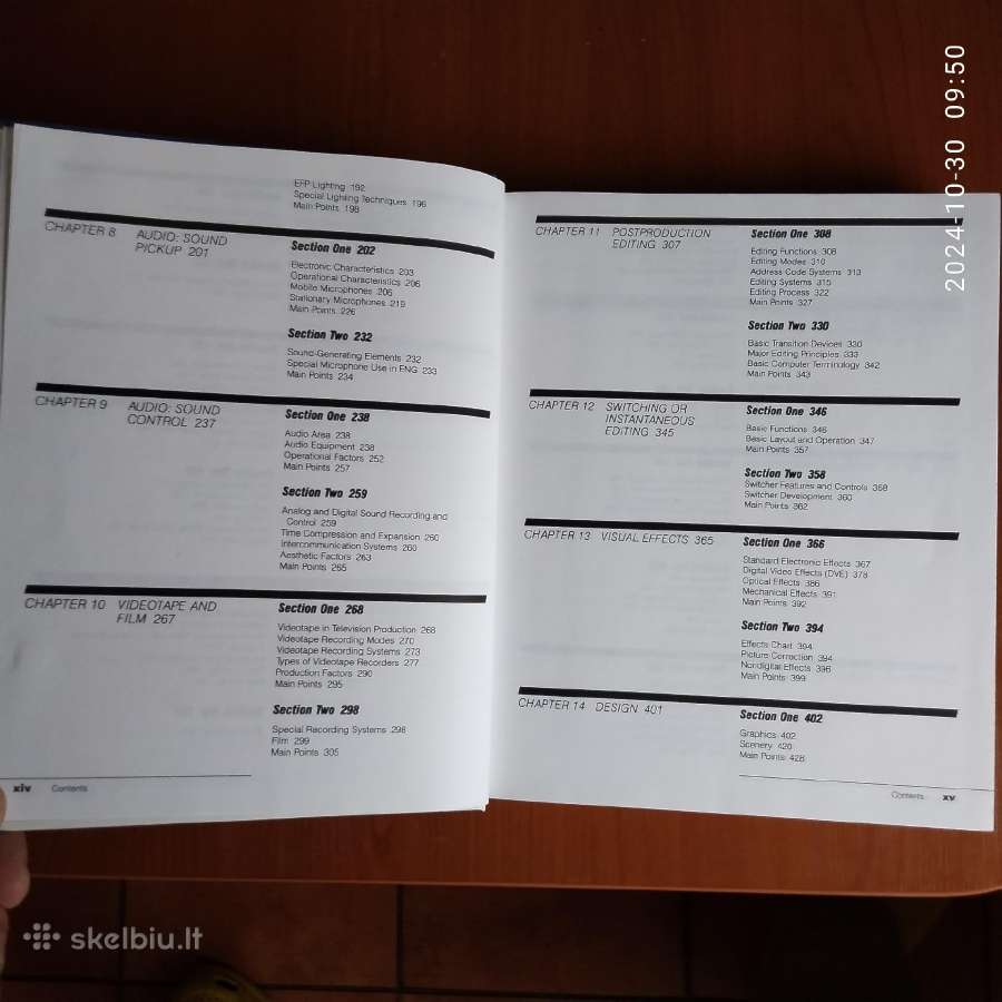 H. Zettl "Television production handbook" Usa 1984 - nuotraukos Nr. 8