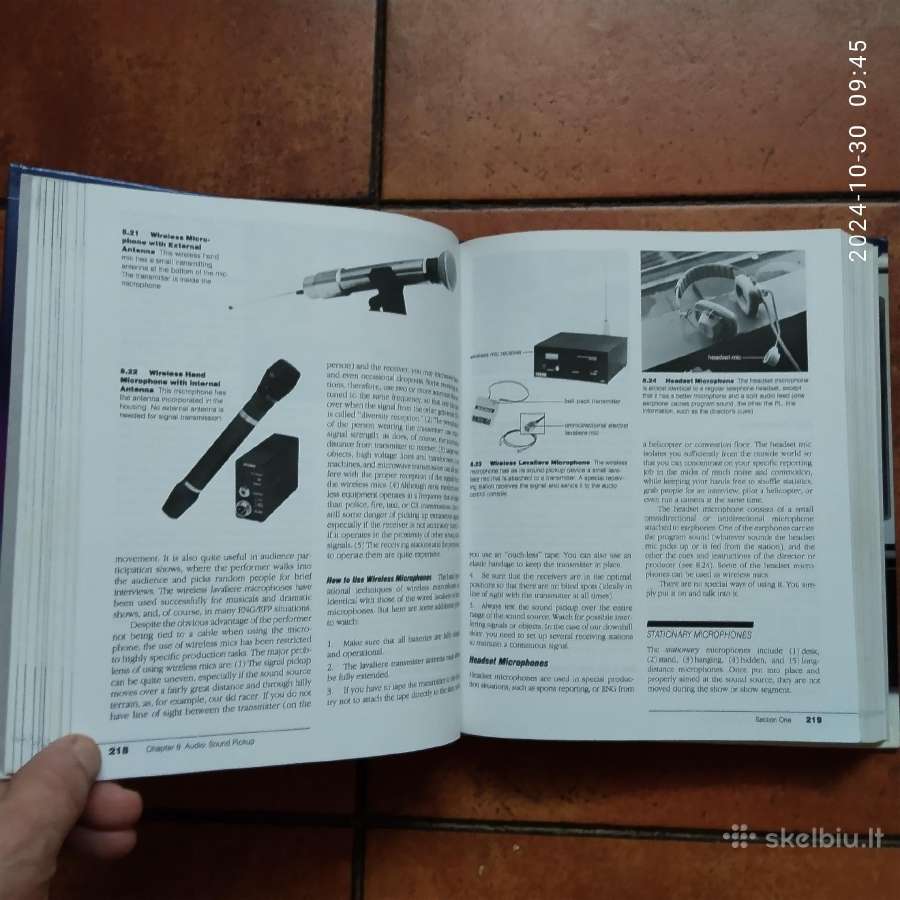 H. Zettl "Television production handbook" Usa 1984 - nuotraukos Nr. 12
