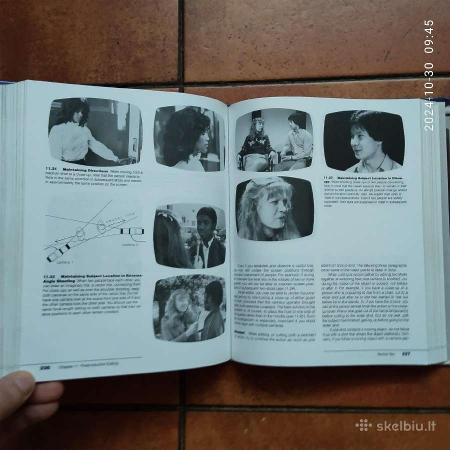 H. Zettl "Television production handbook" Usa 1984 - nuotraukos Nr. 14