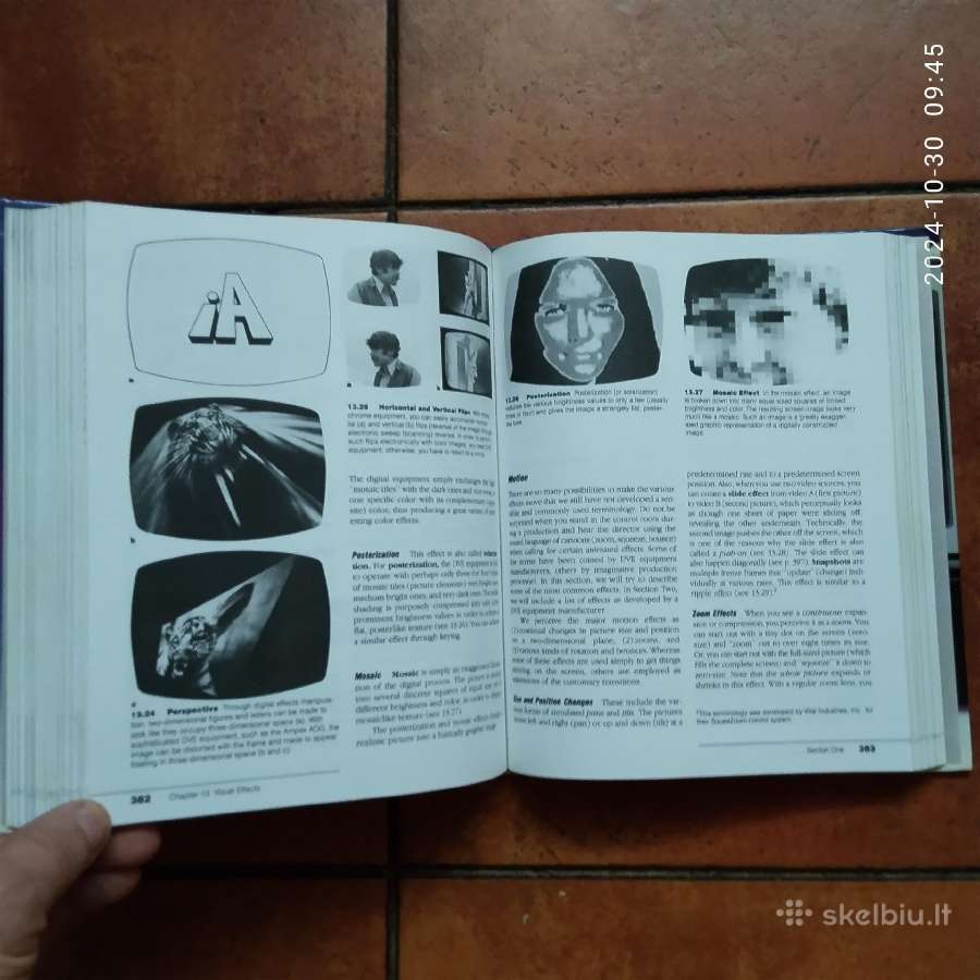 H. Zettl "Television production handbook" Usa 1984 - nuotraukos Nr. 15