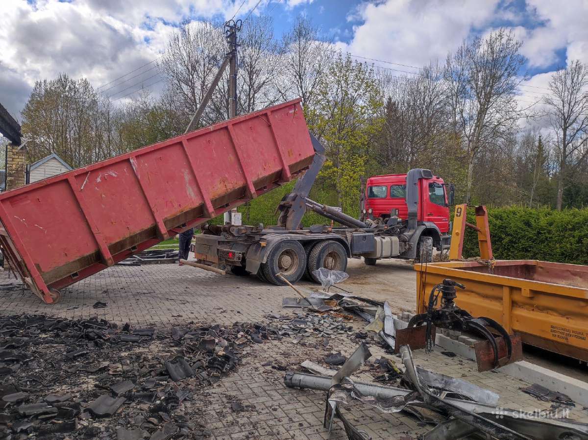 Šiukšlių,šakų,betono atliekų išvežimas Telšiai! - nuotraukos Nr. 13