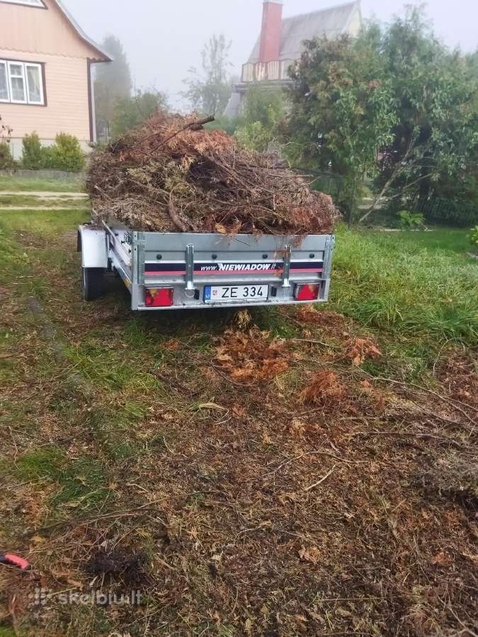 Žolės ir medžių pjovimas - nuotraukos Nr. 23