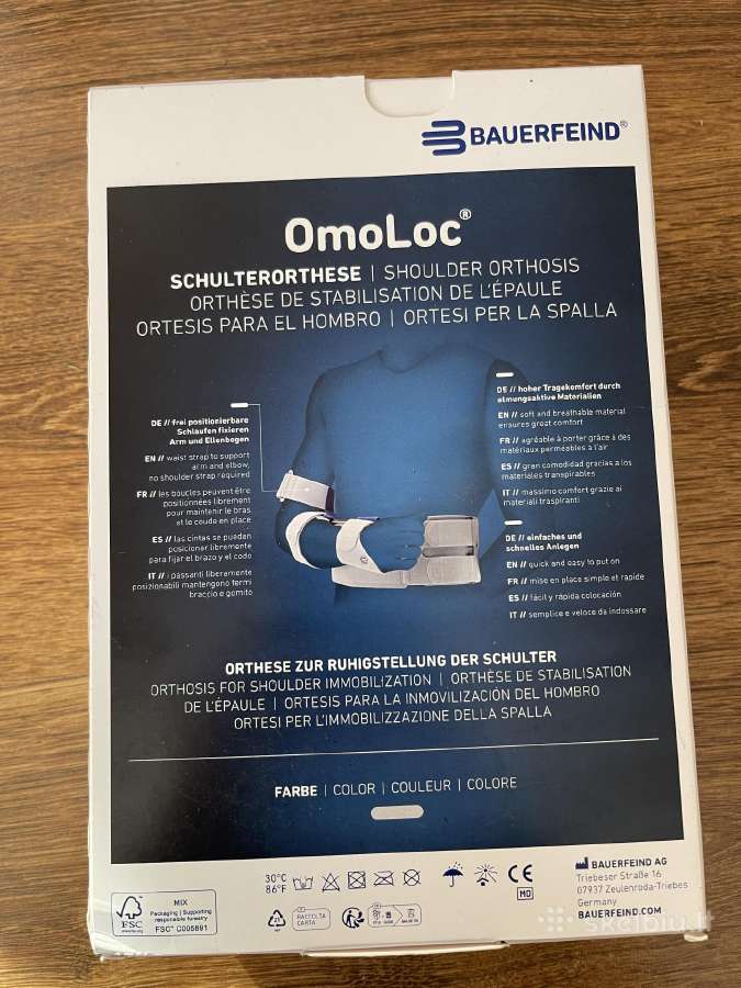 Bauerfeind Omoloc peties įtvaras - nuotraukos Nr. 3