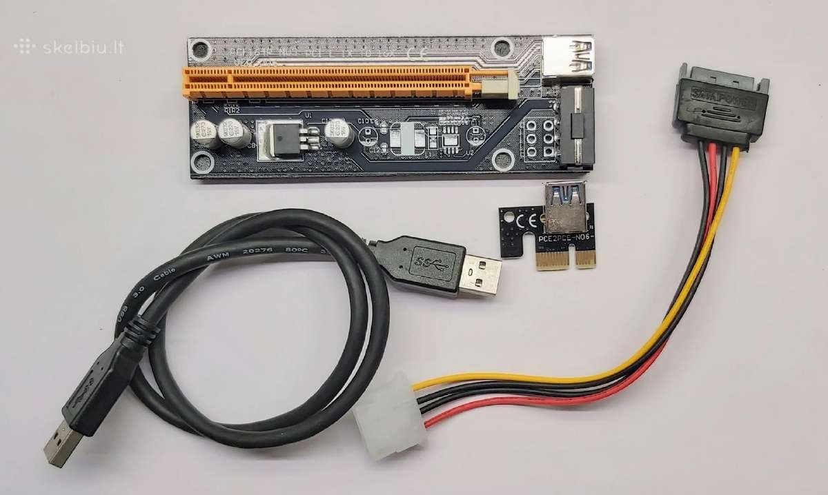 Riser Pce164p-n03 Ver 006c Pci-e 1x To 16x Usb 3.0