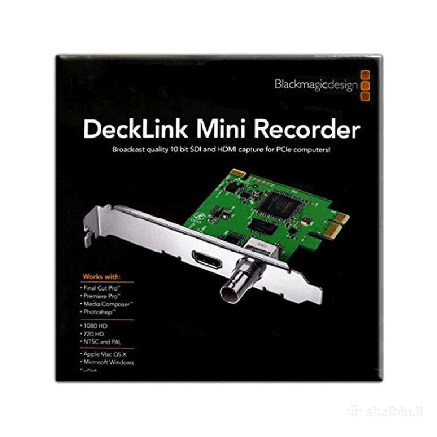 Blackmagic Decklink Mini Recorder - nuotraukos Nr. 2