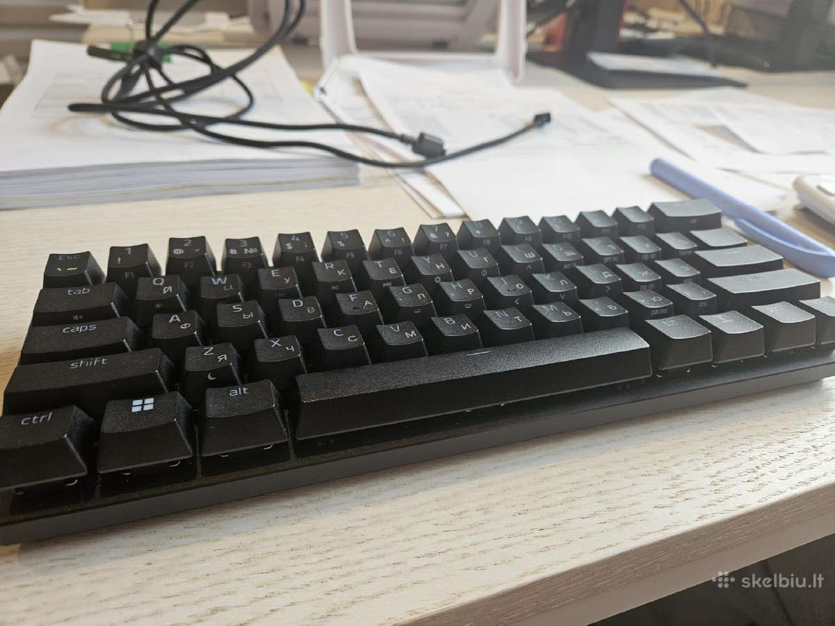 Klaviatūra Razer Huntman Mini Purple switch - nuotraukos Nr. 2