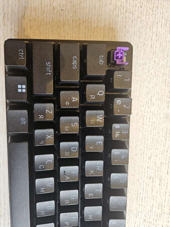 Klaviatūra Razer Huntman Mini Purple switch - nuotraukos Nr. 4