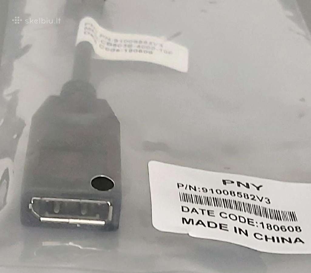 Perėjimas mini Displayport kištukas - Displayport - nuotraukos Nr. 2