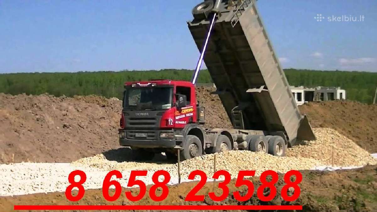 Fiskaro, savivarčiu, transporto nuoma - nuotraukos Nr. 3