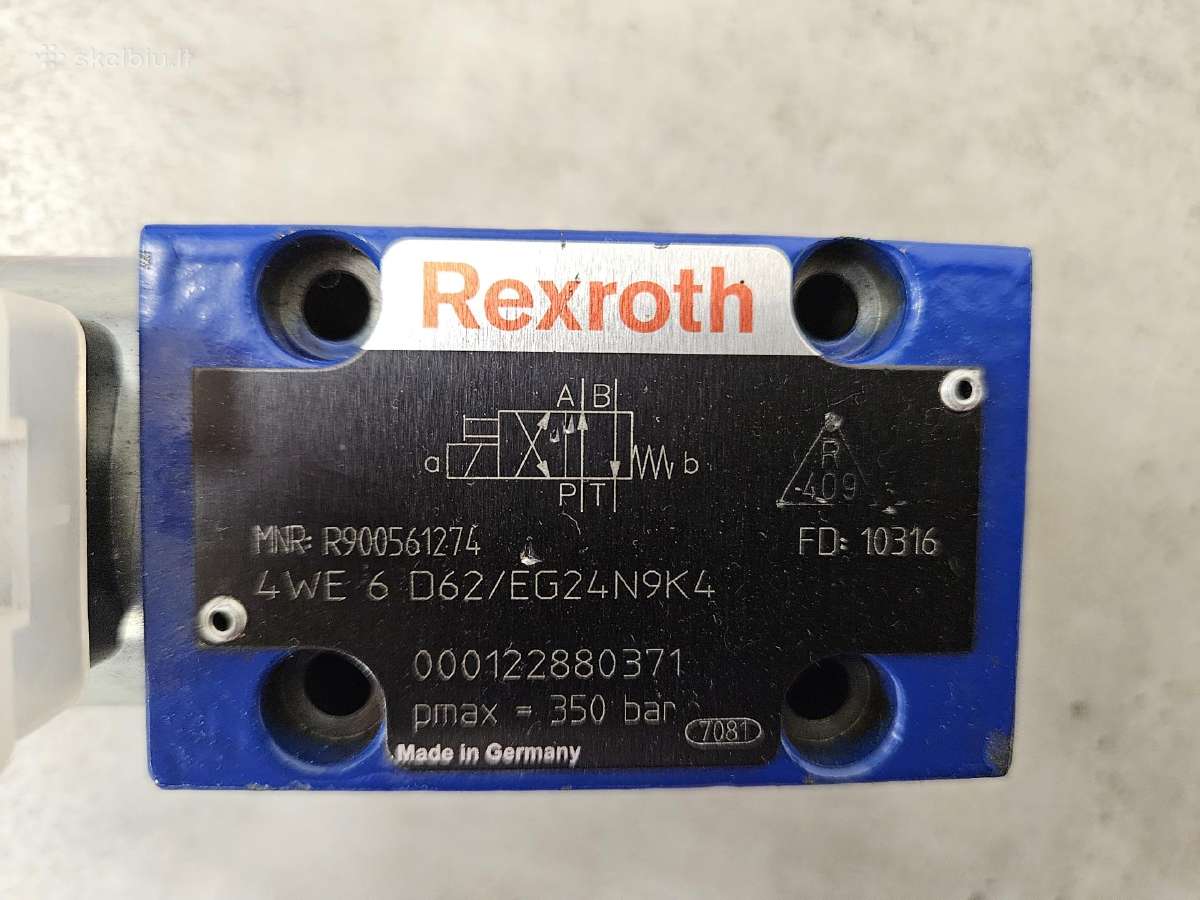 Rexroth 4we6d62/eg24n9k4 Valve - nuotraukos Nr. 2