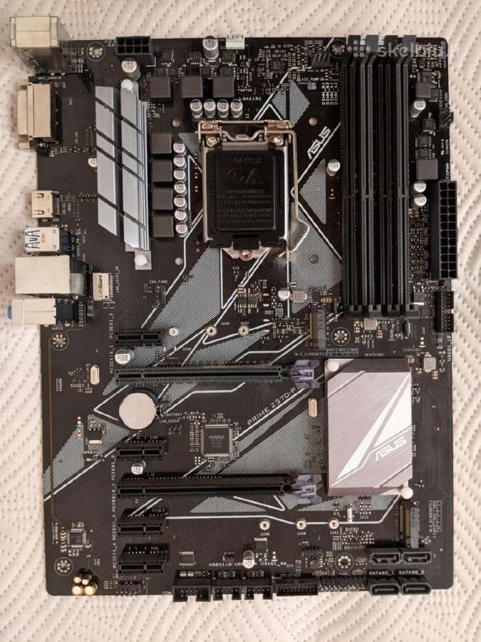 Asus Prime Z370-p motininė plokštė - Skelbiu.lt