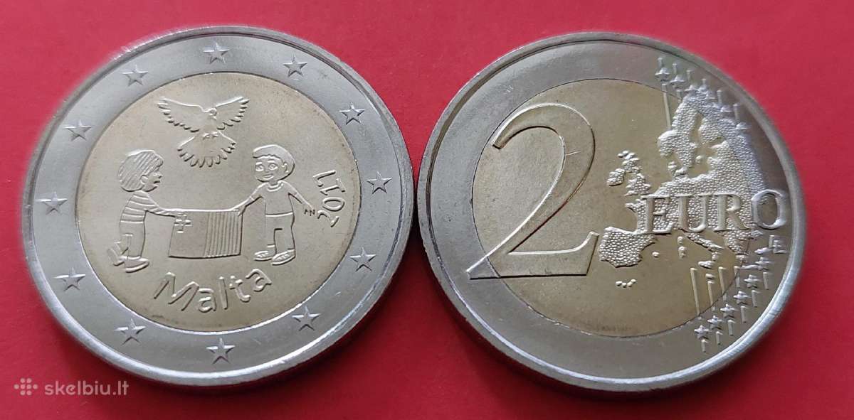 Malta 2017m. 2 € "Taika " Unc