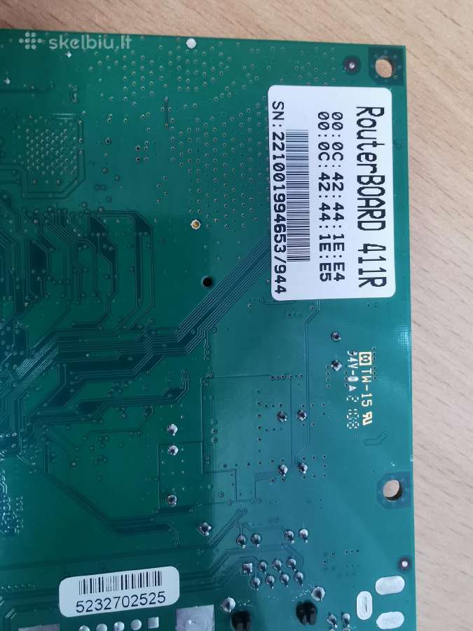 Routerboard 411r su WiFi - nuotraukos Nr. 2