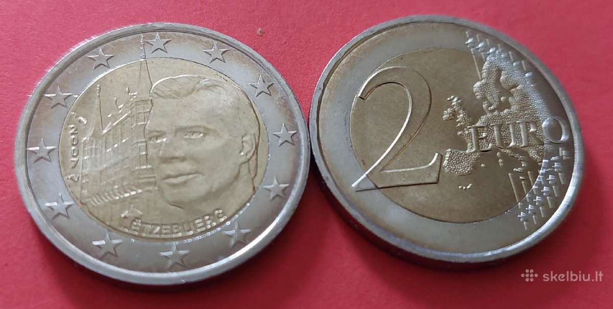Liuksemburgas 2€ 2007 Didžiojo hercogo rūmai Unc