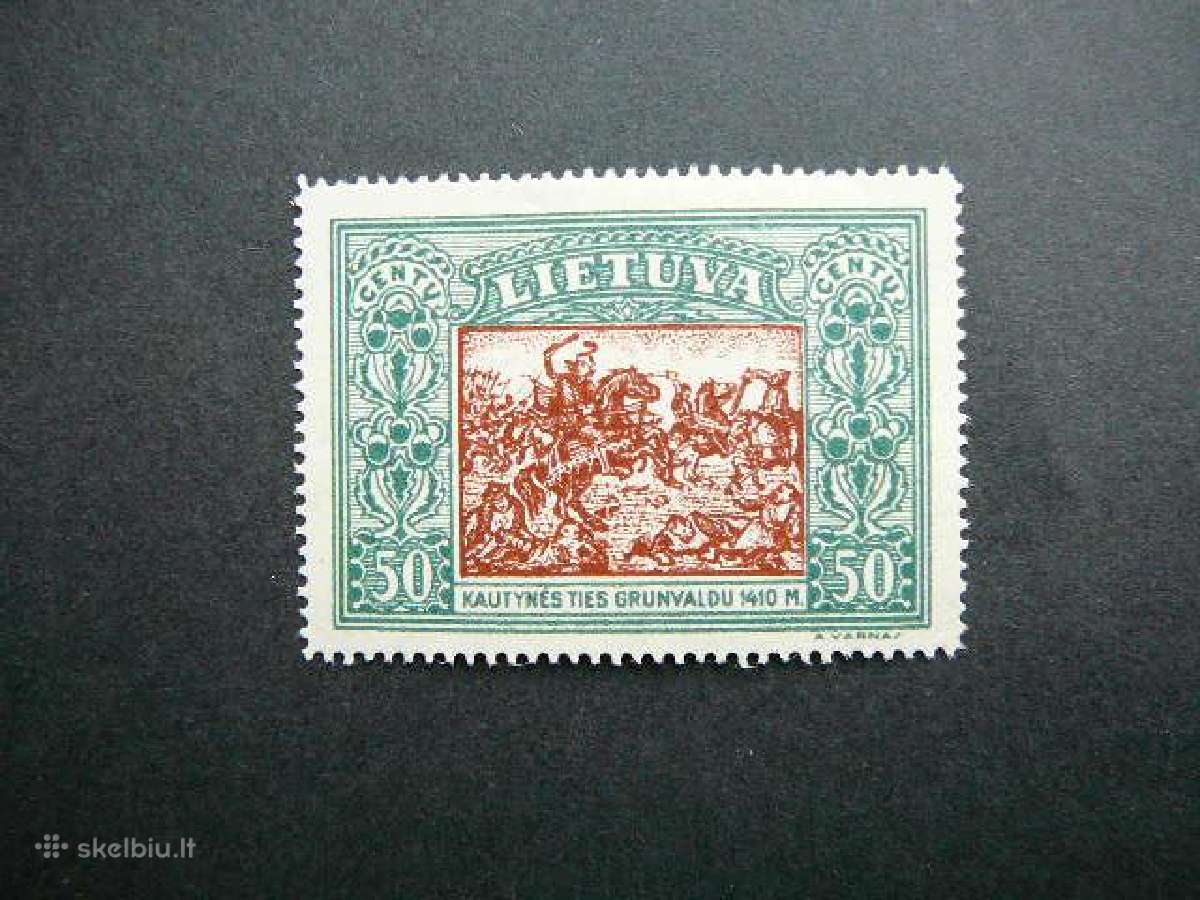 Lietuva 1932 Septyndieniai svarus s336as