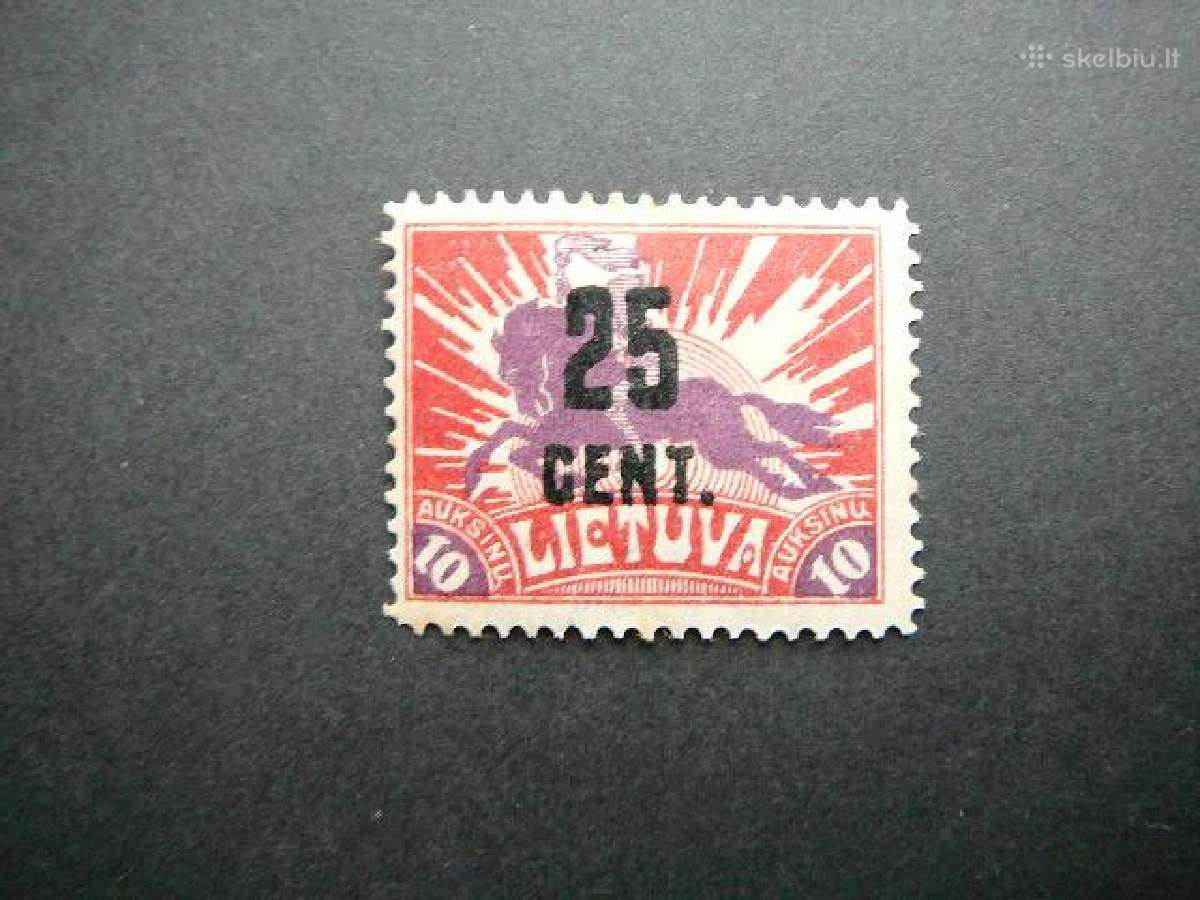 Lietuva 1922 Mlh lit172sp