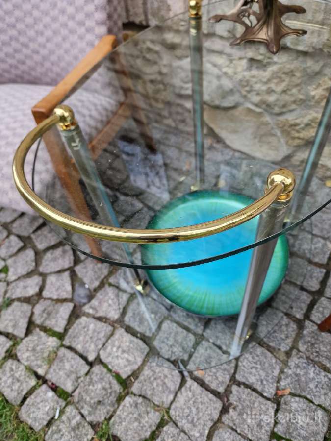 Vintažinis mid century serviravimo-baro staliukas - nuotraukos Nr. 6