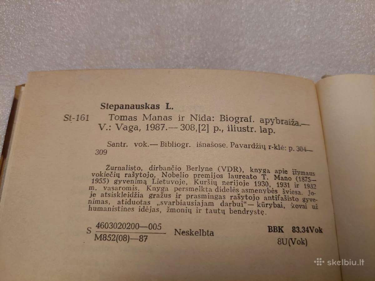 Tomas Manas ir Nida - nuotraukos Nr. 3