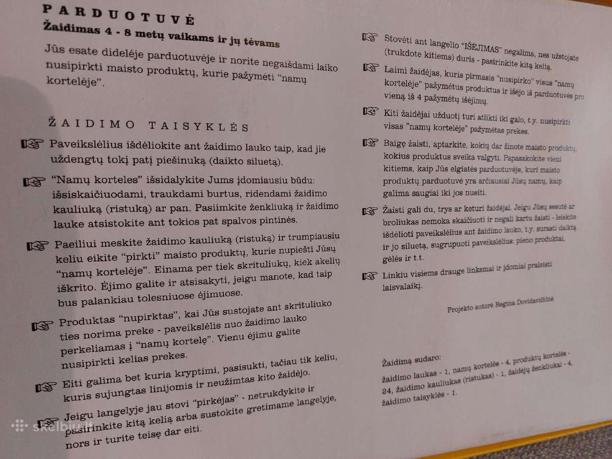 Lavinamasis stalo žaidimas Parduotuvė - nuotraukos Nr. 7