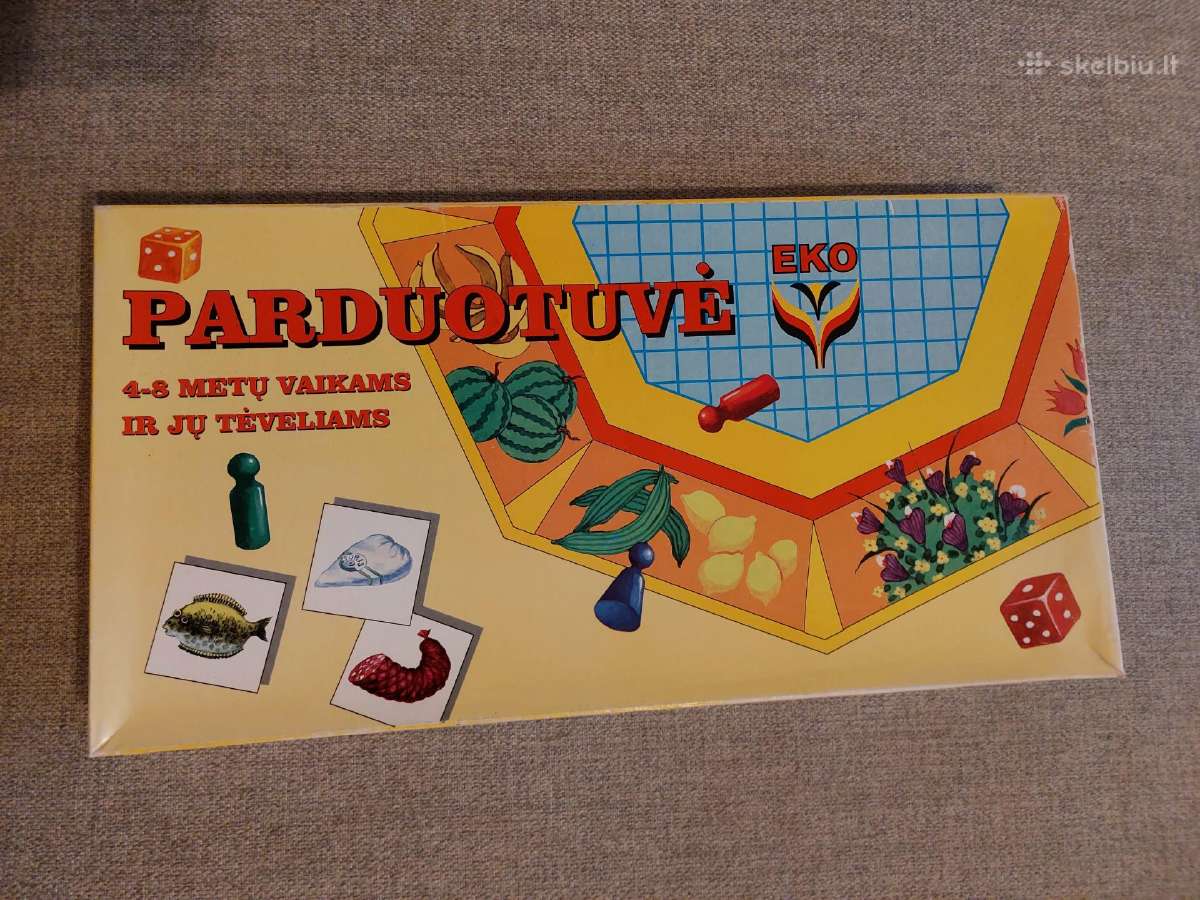 Lavinamasis stalo žaidimas Parduotuvė