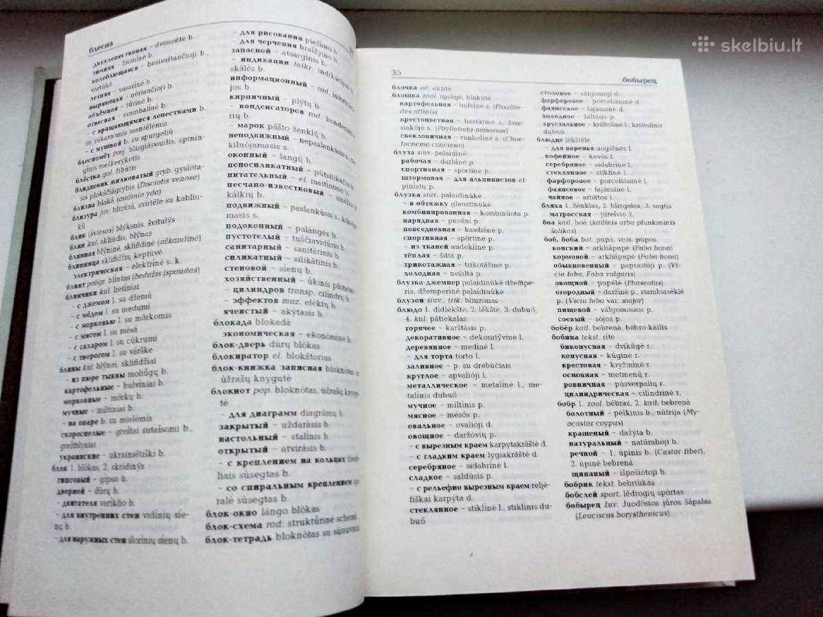 Rusų - lietuvių k. prekių žodynas - nuotraukos Nr. 6