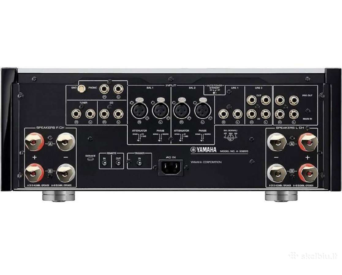 Yamaha R-s202d 2x140w(8) integruotas stiprintuvas - nuotraukos Nr. 18