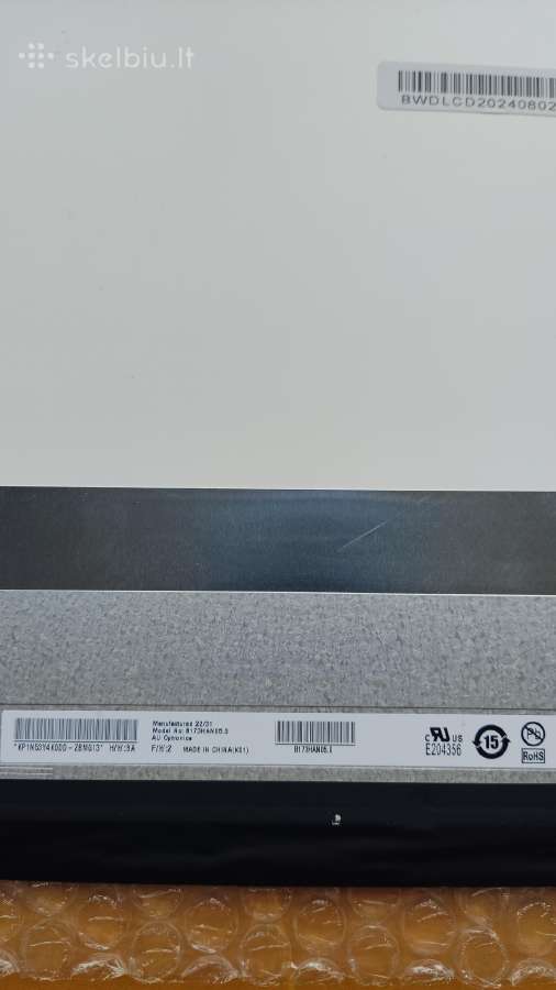 Asus rog strix B17han05.0 240hz ekranas - nuotraukos Nr. 3