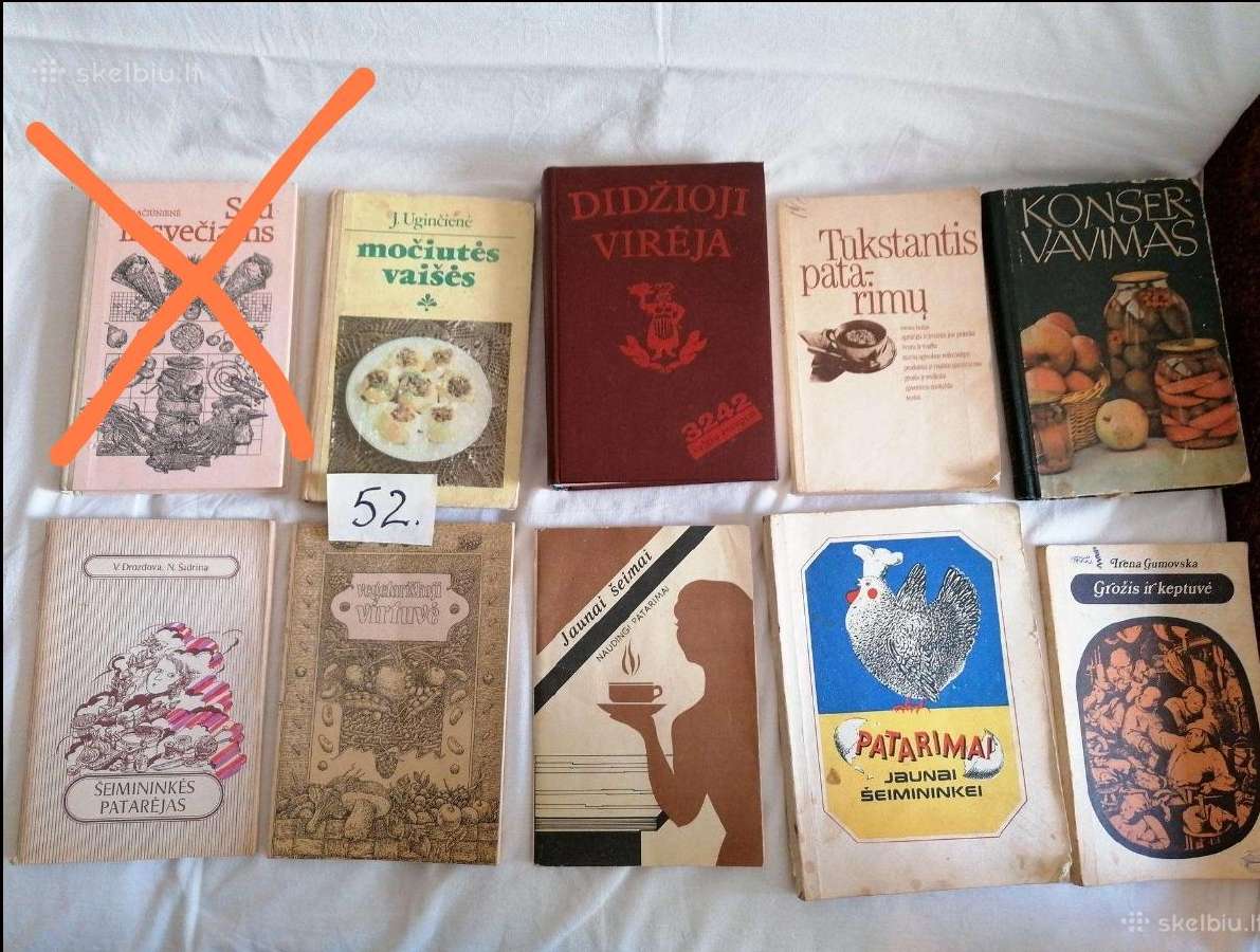 Kulinarinės knygos - nuotraukos Nr. 2