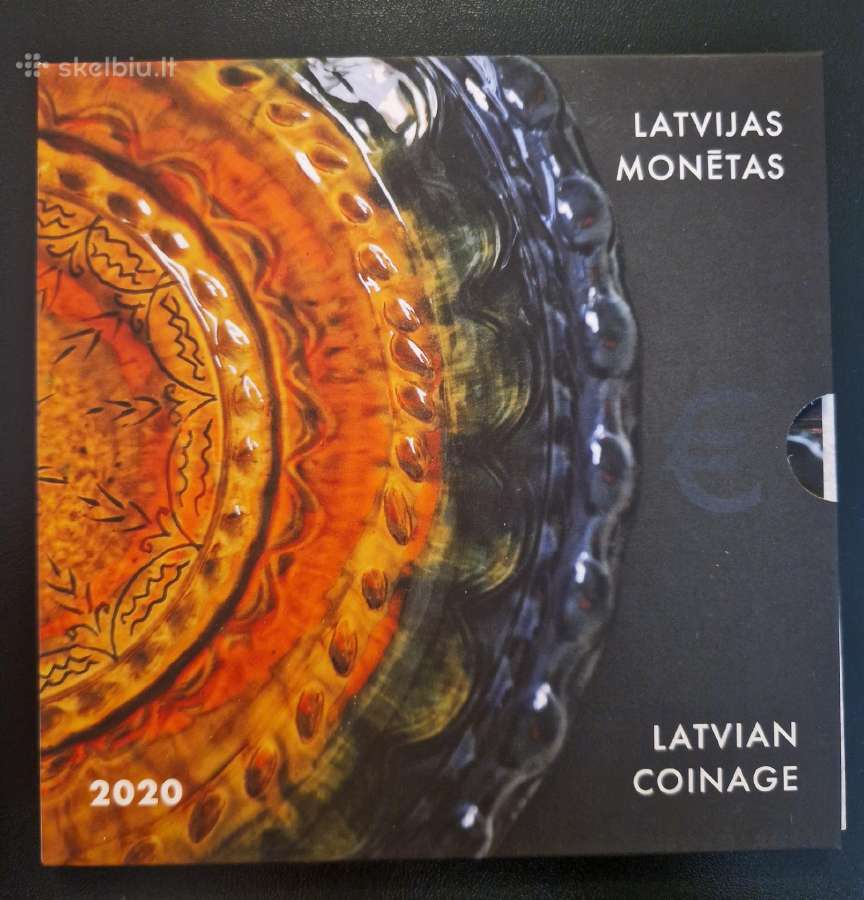 2020m Latvija monetu rinkinys