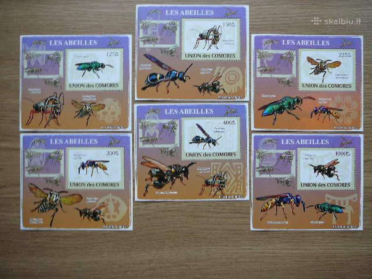 Sirses Vabzdziai Komorai 2009 Mnh cmr937