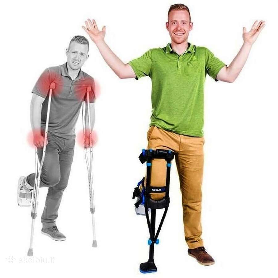 Iwalk 3.0 ramentas kelio atrama įtvaras - nuotraukos Nr. 7