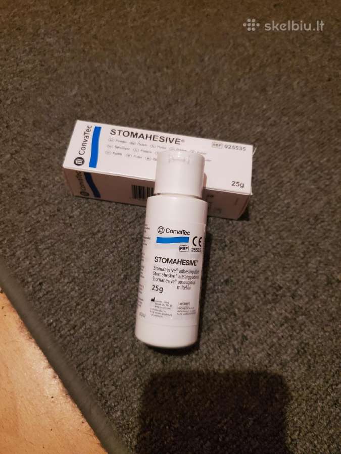 Apsauginiai milteliai "Stomahesive", 3vnt. pigiai!