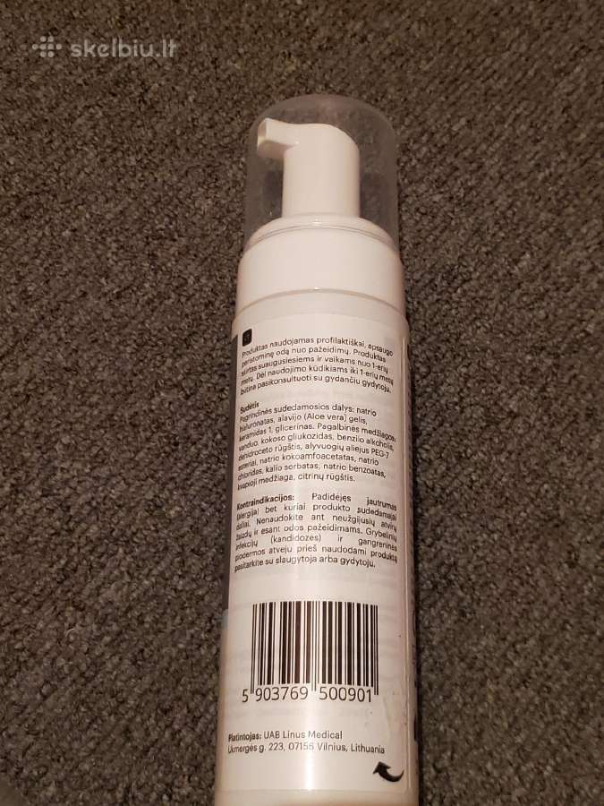 Medicininės valomosios putos "Presenta", 1vnt. - nuotraukos Nr. 2