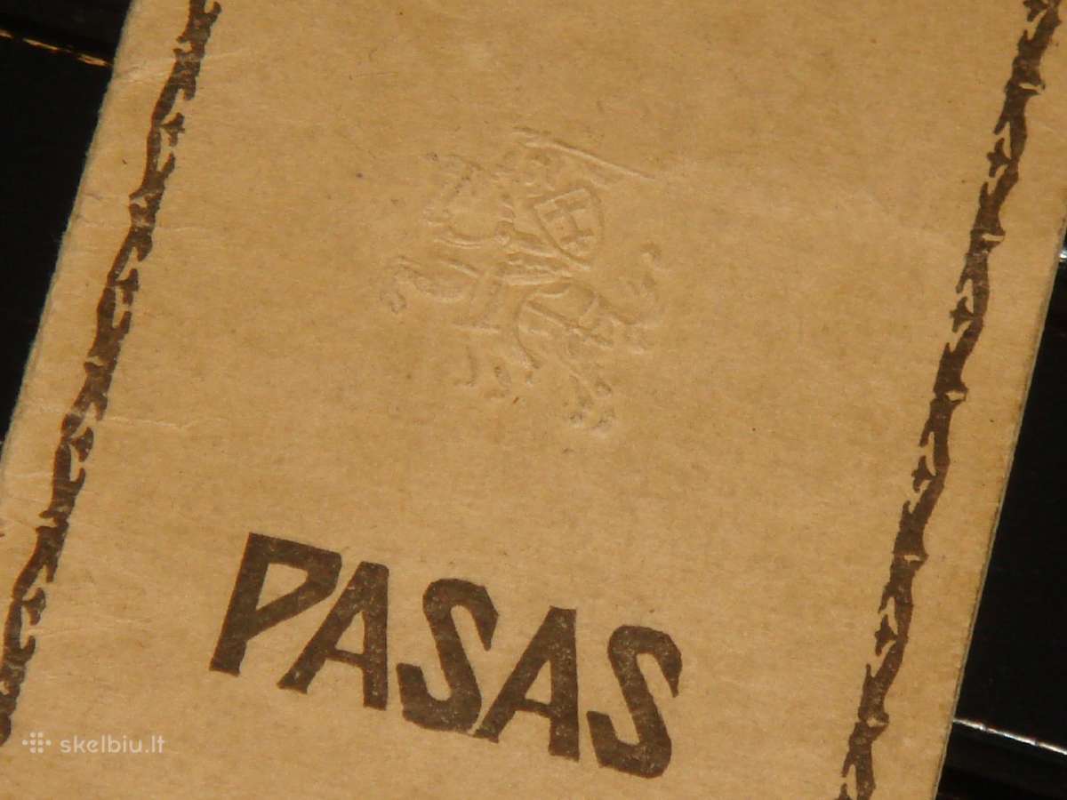 Prieskarinis lietuviskas pasas - nuotraukos Nr. 2