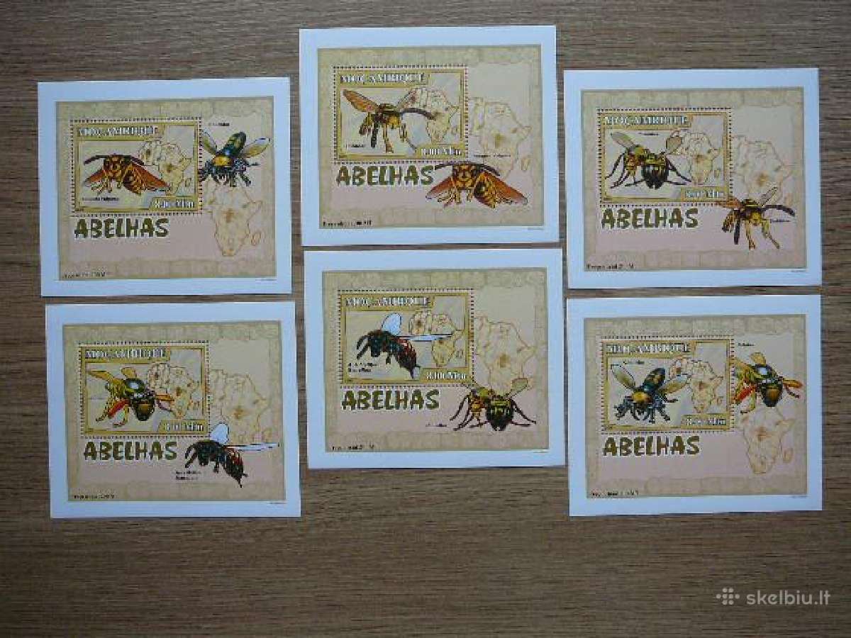 Bites Mozambikas 2007 svarus mb335