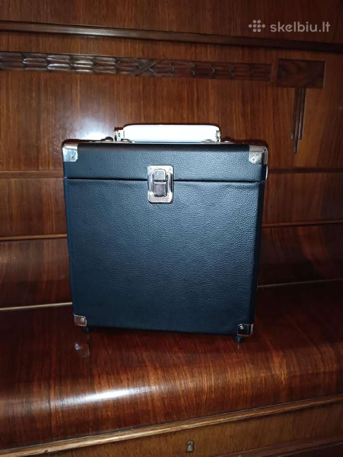 Retro stiliaus transportavimo dėžė 7-colių vinilui - nuotraukos Nr. 3