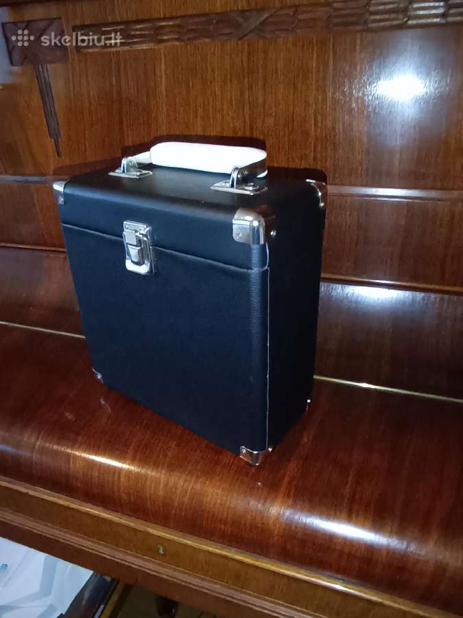 Retro stiliaus transportavimo dėžė 7-colių vinilui - nuotraukos Nr. 13