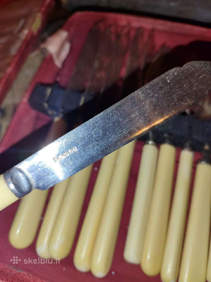 Vintažinis stalo įrankių komplektas - nuotraukos Nr. 4
