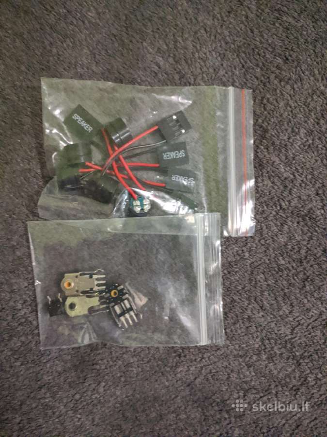 Computer mouse parts / Bios speakers