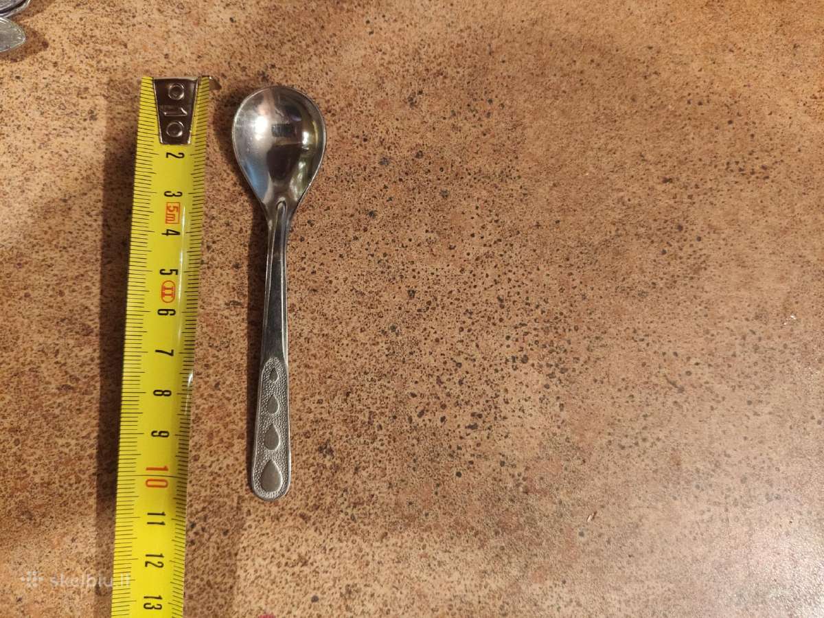 Maži 10 cm ir 11 cm šaukšteliai - nuotraukos Nr. 3