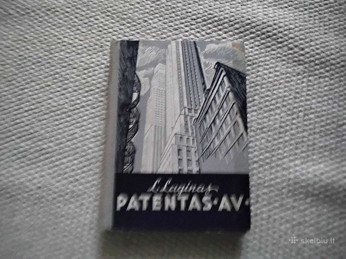 L.laginas Patentas AV 1950 m. fantastinis romana - nuotraukos Nr. 2