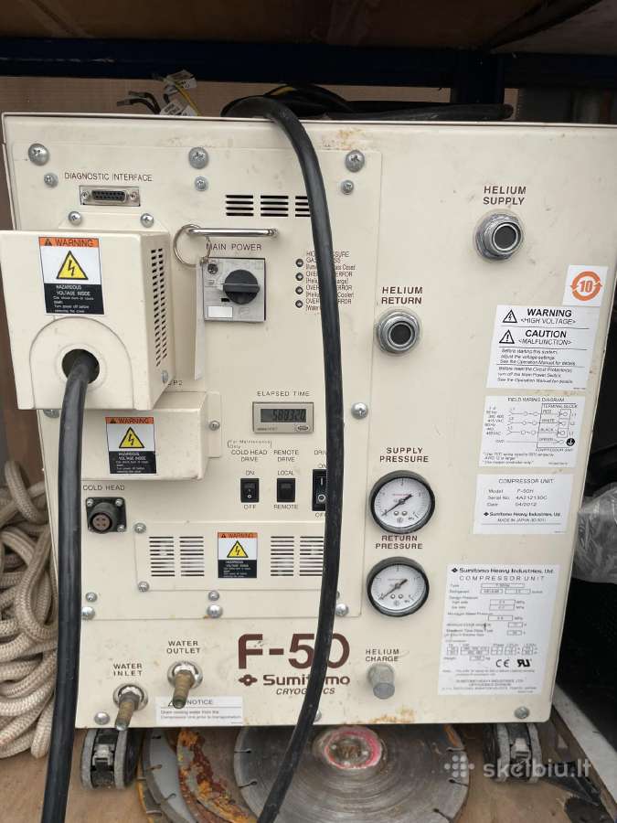 Helio kompresorius, Coolpack 6000 ir Sumitomo f-50 - nuotraukos Nr. 2