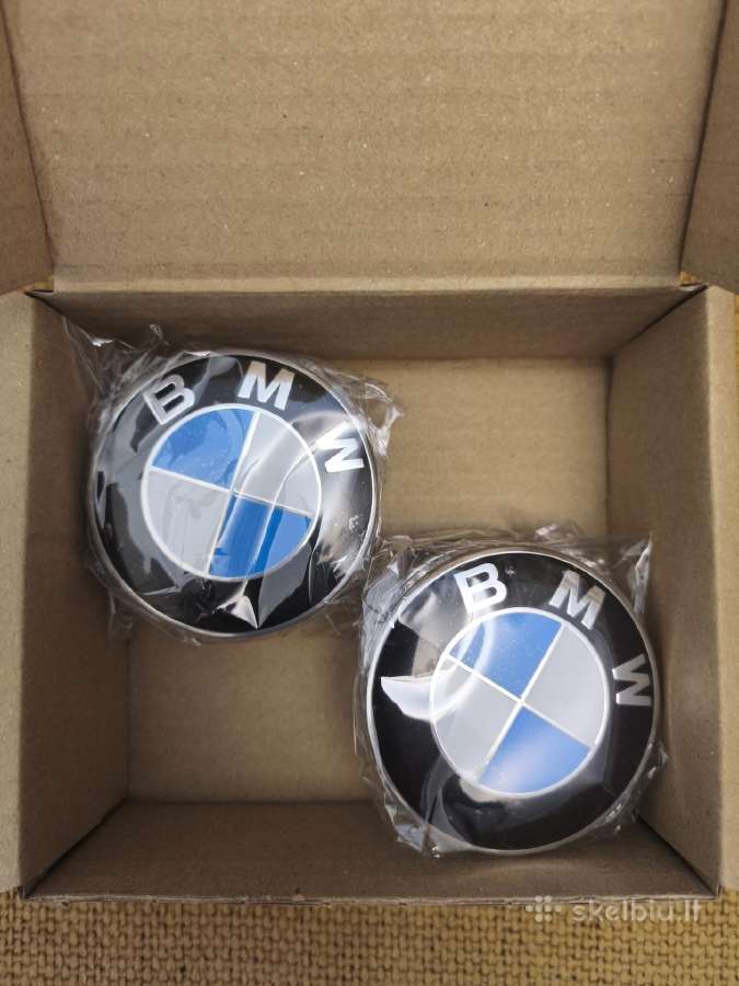 Bmw Ratlankių dangteliai 68mm, 56mm. - nuotraukos Nr. 2