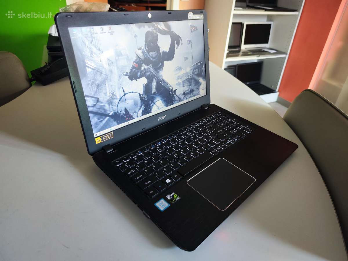 Acer i5 7th/15,6"fhd/16gb ddr4/gtx/SSD+HDD - nuotraukos Nr. 4