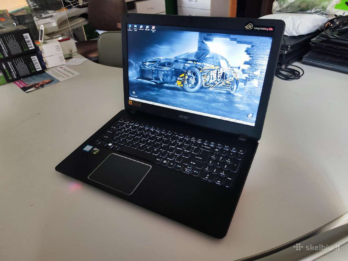 Acer i5 7th/15,6"fhd/16gb ddr4/gtx/SSD+HDD - nuotraukos Nr. 3